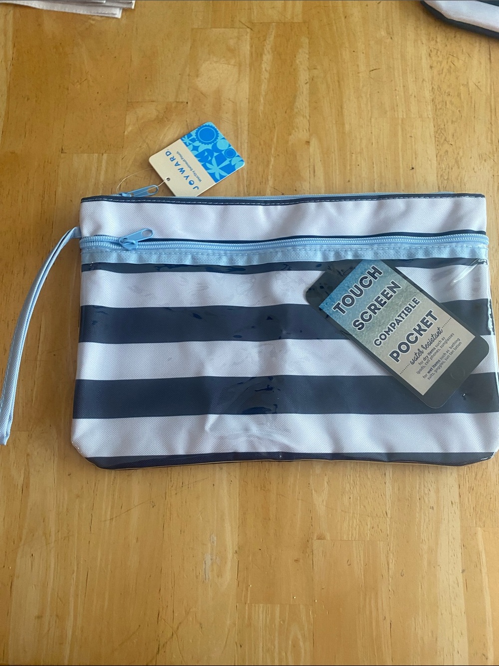 Wet dry swimsuit Pouch w front Touch Screen Pocket for phone 12.5x8 NWT Summer